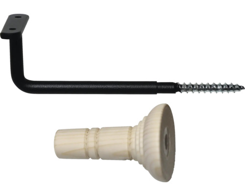 Gardinenhaken mit Dübel