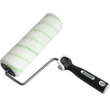 Rouleau de peinture avec manche et fibre