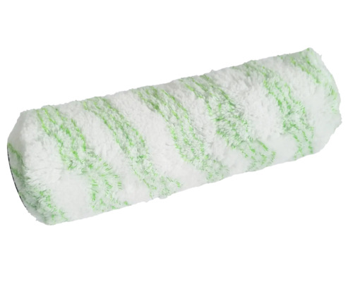 Rouleau de peinture avec structure floquée