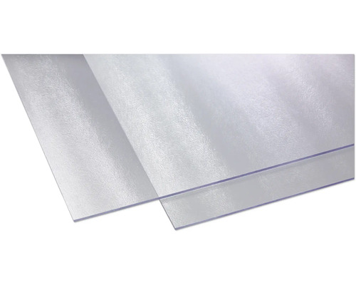 Transparente Kunststoffplatte