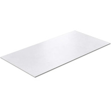 Rechteckige Platte aus Kunststoff