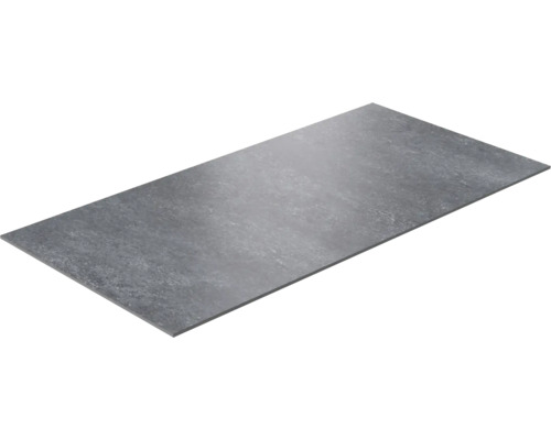 Einzelne graue Bodenfliese für den Innenbereich