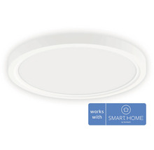 Plafonnier rond blanc avec compatibilité Smart Home