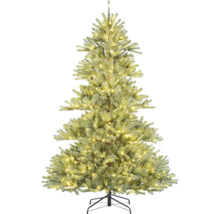 Arbre de Noël décoré avec éclairage sur pied