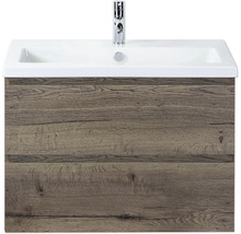 Meuble sous-lavabo avec lavabo et robinet