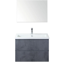 Waschtisch mit Unterschrank und Spiegel für das Badezimmer