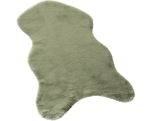 Tapis en fausse fourrure en forme de peau de bête