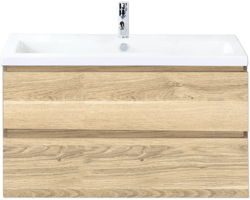 Meuble-lavabo avec meuble sous-vasque et deux tiroirs