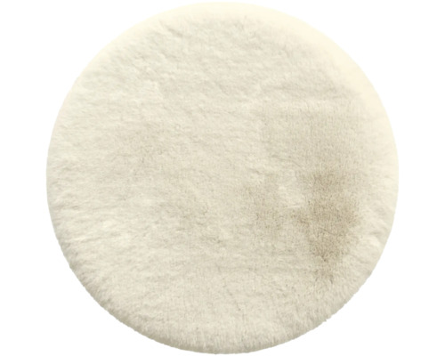 Hochflor Teppiche Romance Premium beige Ø 80 cm Runder Teppich mit hohem Flor