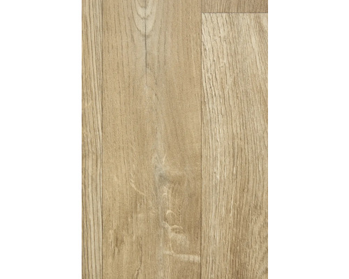 PVC-Boden MagicTex Holzdielenoptik hellbraun Dielen 12,5x100 cm 400 cm breit (Meterware) Holzboden mit Holzstruktur