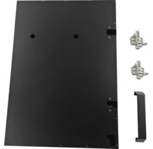 Schranktür mit Scharnieren und Griff