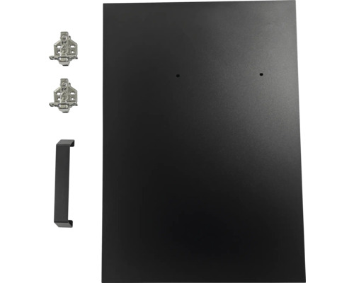 TENNEKER Zenith Ersatzteil Einzeltür für Küchenschrank Pizzatisch Schranktür mit Scharnieren und Griff