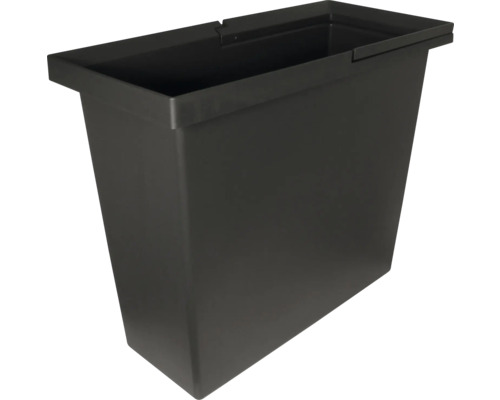 Seau de rechange Blanco SELECT 15 litres noir 229330 Bac à plantes noir en plastique