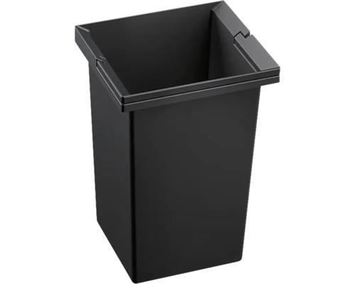 Seau de rechange Blanco SELECT 8 litres noir 231973 Poubelle en plastique