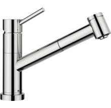 Küchenarmatur mit Ausziehbrause, verchromt