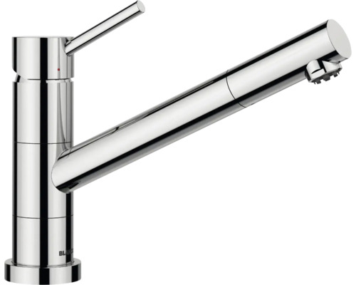 Robinet de cuisine couleur chrome