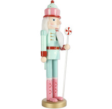Figurine décorative casse-noisette avec une canne de sucre
