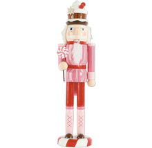 Casse-noisette décoratif avec motif de bonbons comme décoration de Noël