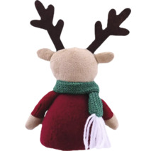 Weihnachts-Rentier Stofftier mit Schal