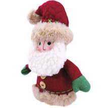 Weihnachtsmann Dekofigur mit roter Mütze und weissem Bart
