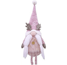 Nain décoratif avec barbe et bonnet comme décoration de Noël