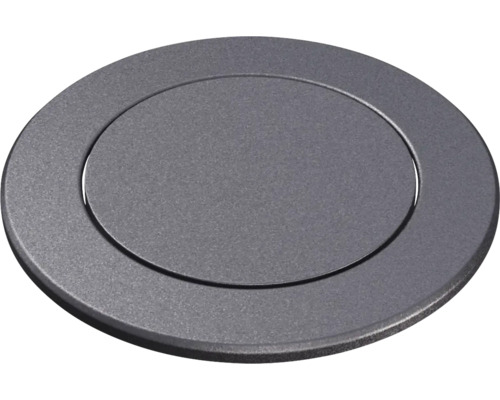 Passe-câbles rond pour meubles en métal