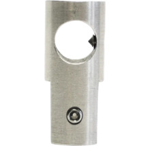 Connecteur métallique avec vis sans tête et perçage