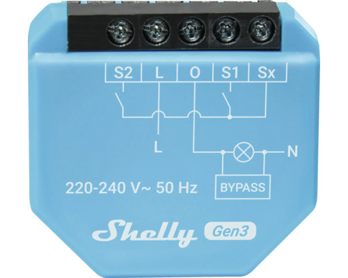 Shelly Gen3 Schaltaktor zur Hausautomation