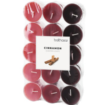 Balthasar Bougies chauffe-plat parfumées à la cannelle, lot de 18