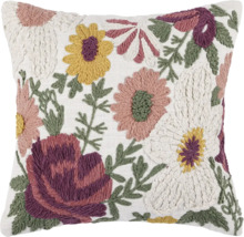 Dekokissen mit Blumenmuster