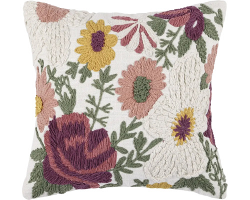 Dekokissen mit Blumenmuster
