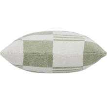 Coussin décoratif carré avec structure tissée