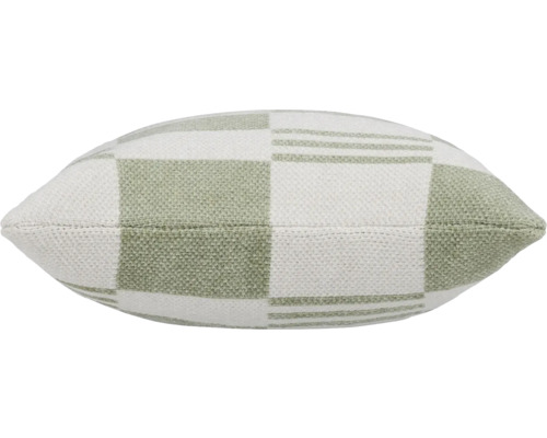 Coussin décoratif carré avec structure tissée