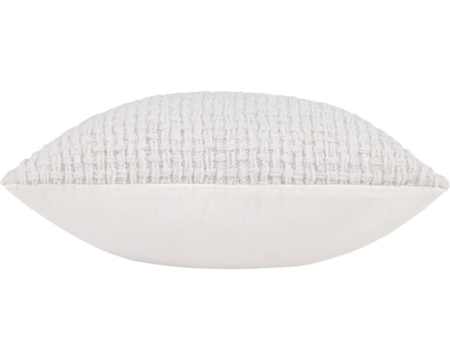 Dekokissen mit gewebter Textur