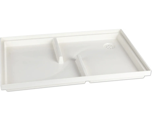 Grille gratte pieds Wolfa 75x50x7 cm sans grille Receveur de douche avec drain