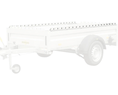 Humbaur Relingsatz seitlich für Alumaster 1300 2446 x 70 x 29 mm Pack = 2 St Humbaur Anhänger