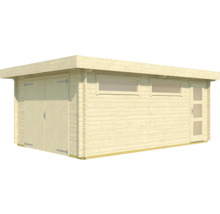 Outdoor Life Einzelgarage Canberra mit Schwingtor 360x540 cm natur
