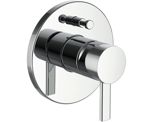 LAUFEN Badewannenarmatur Unterputz MEDA chrom ohne Unterputzgrundkörper HF506679100000 Wandarmatur für Badezimmer