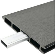 WPC-Terrassendiele mit Metallverstärkung