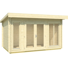 Gartenhaus Dorset mit Fussboden 430 x 320 cm natur