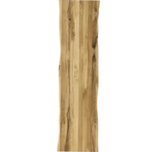 Panneau en bois massif avec bord d''arbre.
