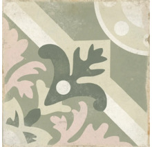 Carreau à motif floral