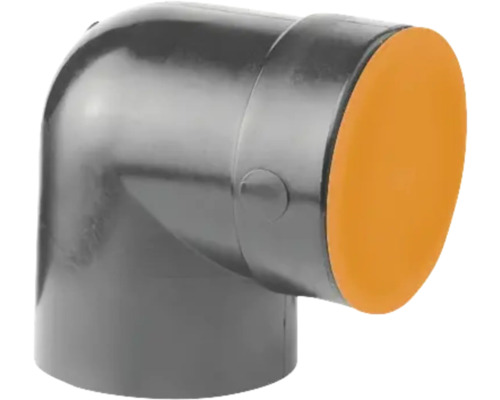 Equerre de siphon PE-HD d'un Ø de 56 mm à un Ø de 46 mm Equerre de siphon PE-HD d'un Ø de 56 mm à un Ø de 46 mm