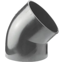 Coude en plastique 45 degrés
