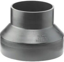 Raccord de réduction en PVC gris pour installations sanitaires