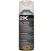 Bombe de peinture gris anthracite 2K Pro RAL 7016
