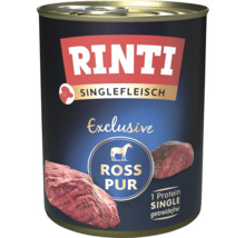 Boîte de nourriture pour chien Rinti Single Meat Cheval