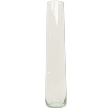 Vase étroite en verre pour fleurs