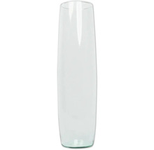 Vase en verre étroit pour fleurs ou à des fins décoratives