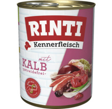 Rinti Hundefutter Kennerfleisch mit Kalb in Konservendose, getreidefrei